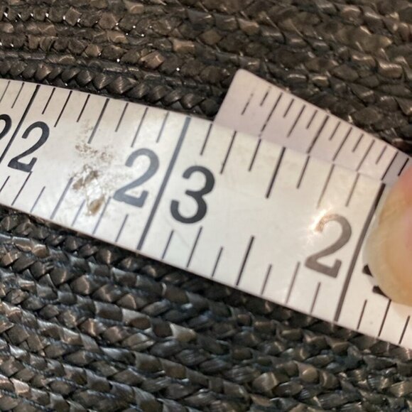 Festival Black Wide Brim Sun Hat - Picture 13 of 13